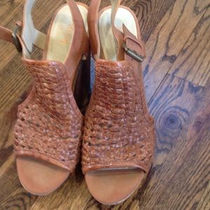 Shoes Levity brand. 7.5 brown/saddle leather