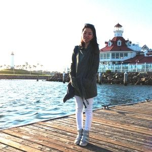 Juicy Couture Hooded Utility Jacket (M)