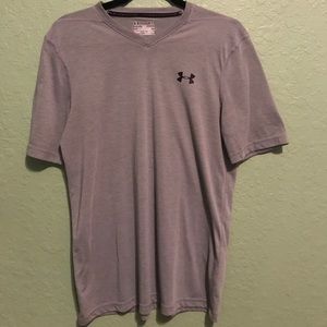 Under Armour Threadborne Men's Grey Short Sleeve