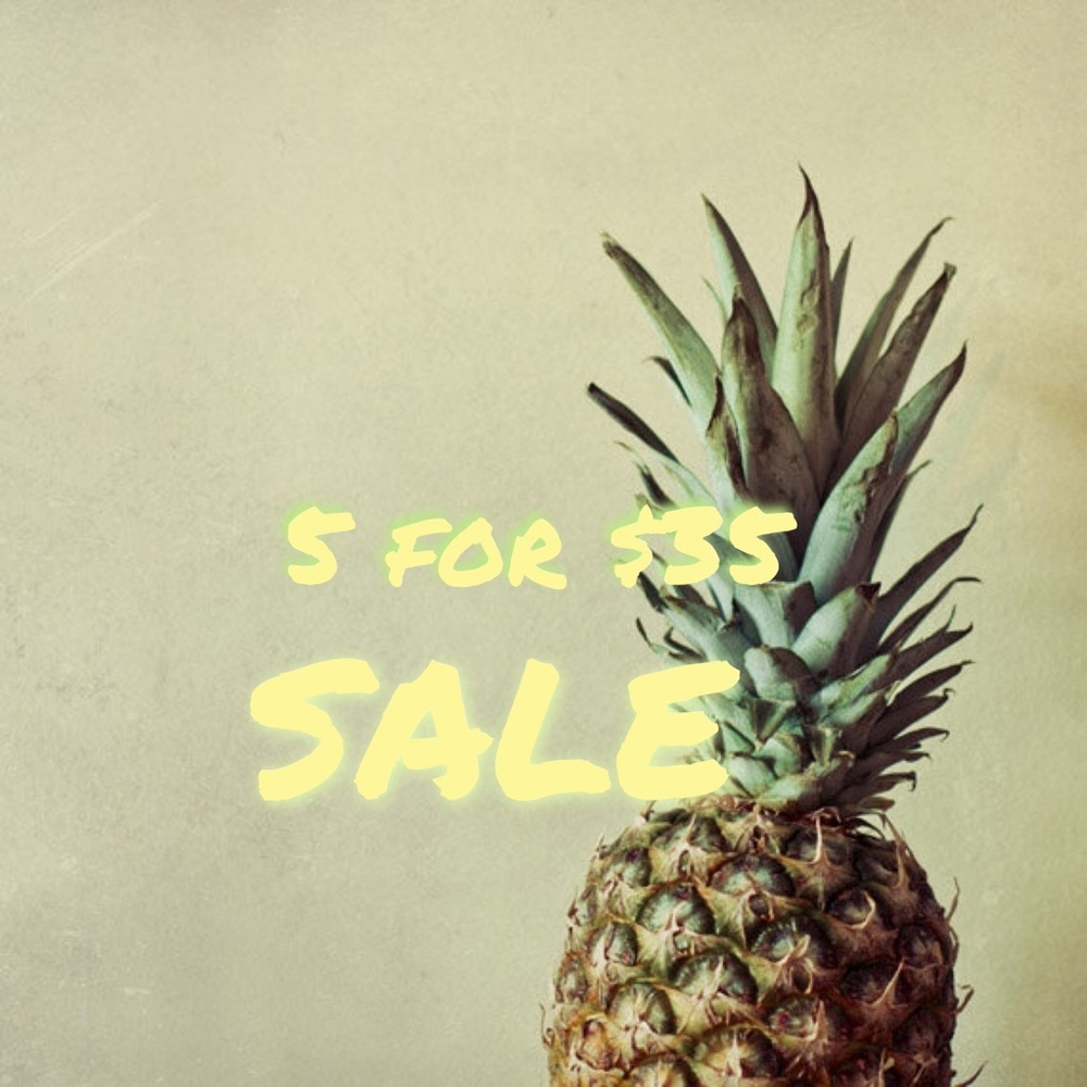 All under $20 are 5 for $35‼️