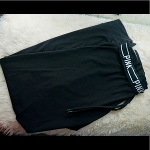 PINK Victoria's Secret Black Joggers
