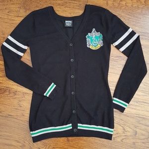 HARRY POTTER SLYTHERIN GIRLS CARDIGAN