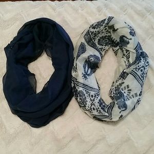 Set of 2 Infinity Scarves
