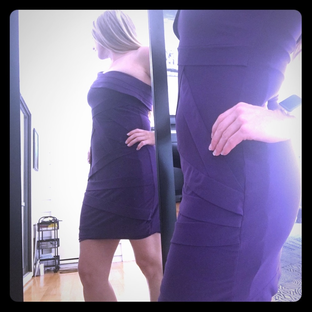 Perfect little purple dress!