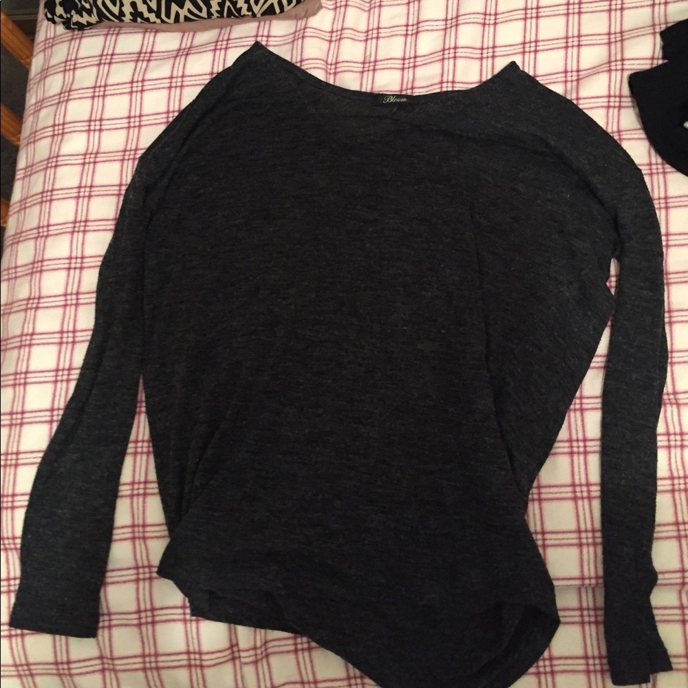 Charcoal grey long sleeve