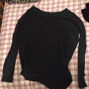 Charcoal grey long sleeve