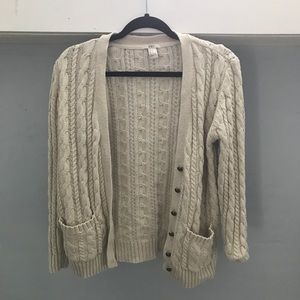 Cream Cardigan