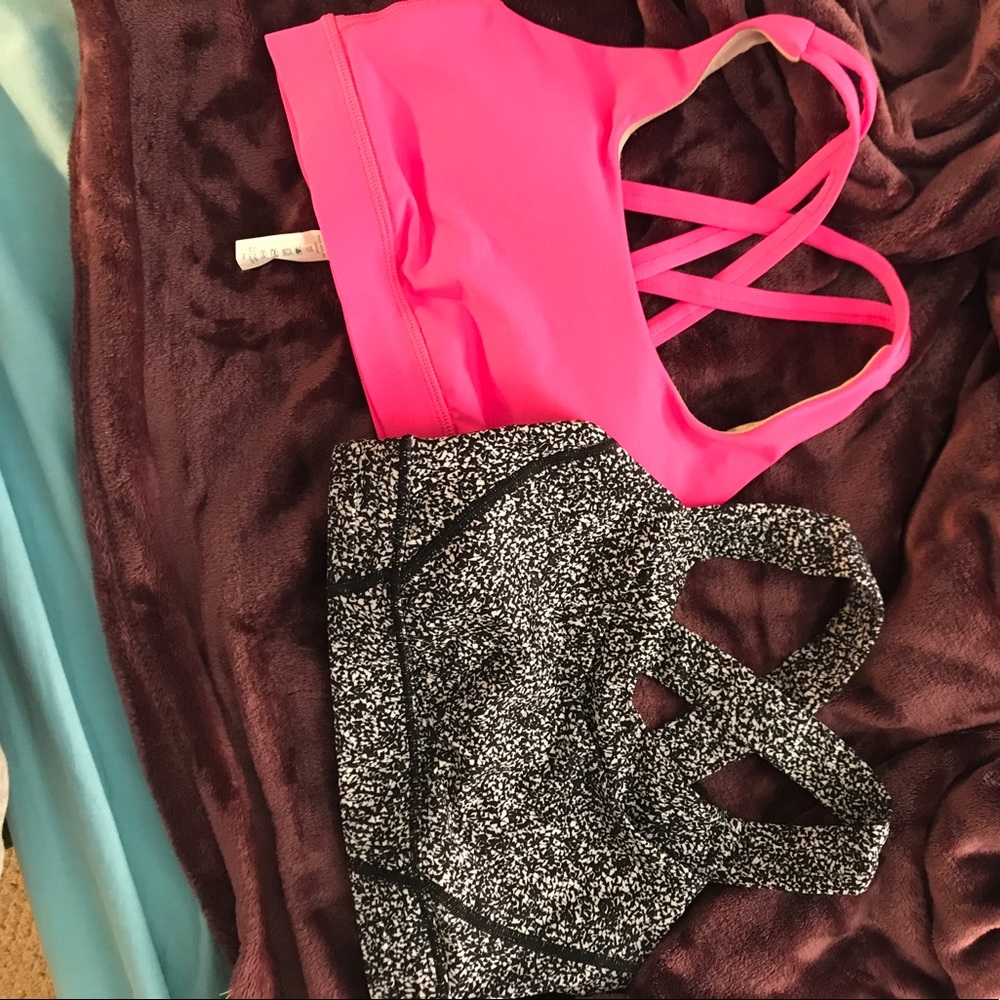 2 Lulu lemon sports bras