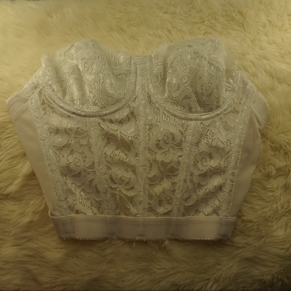 White Bustier