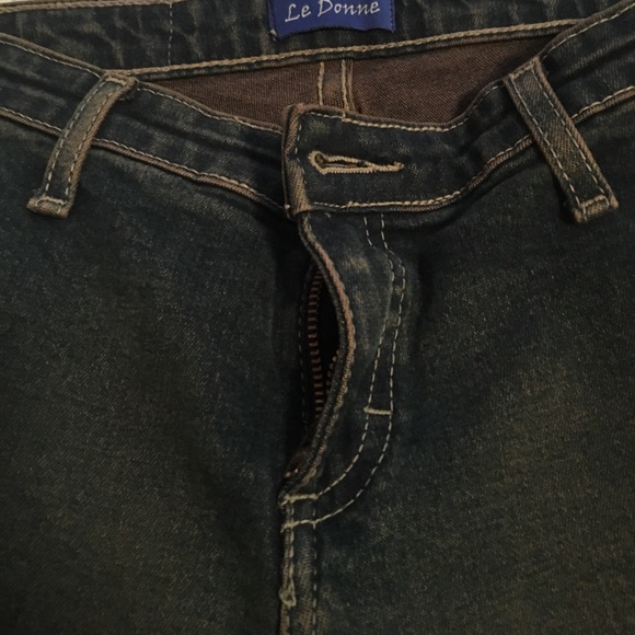 Preowned Brazilian Fashion bell bottom jeans - Picture 5 of 7
