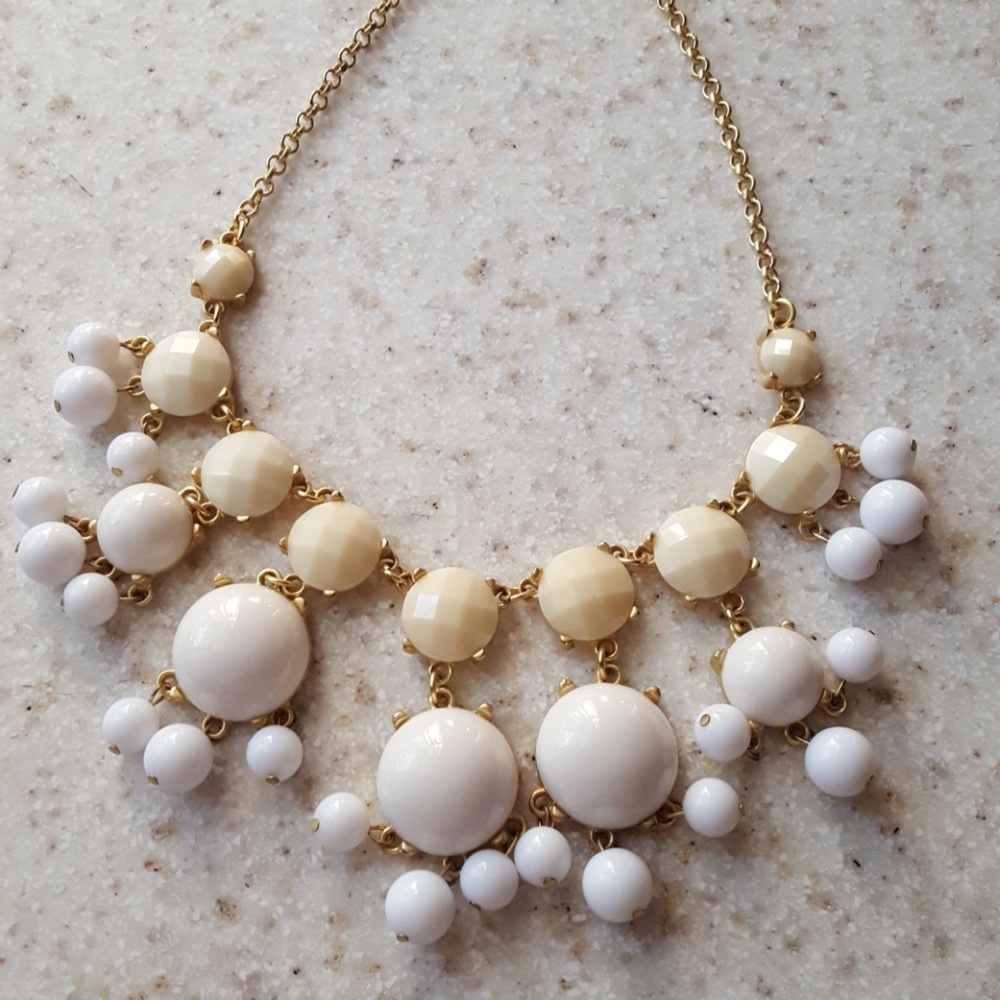 Gold bubble necklace
