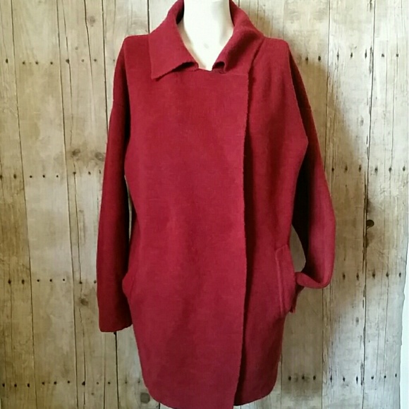 Free People Sweaters - Free People Wool Long Button Cardigan Size XS