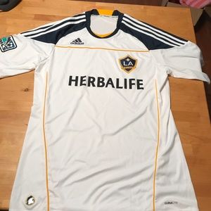 La Galaxy soccer jersey by Adidas