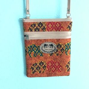 Original Shoulder Bag from Thailand w/ Elephants