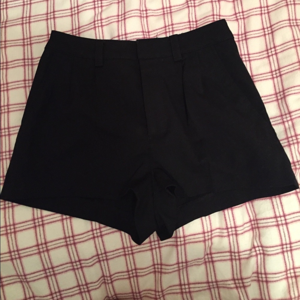 Black shorts