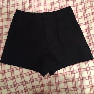 Black shorts