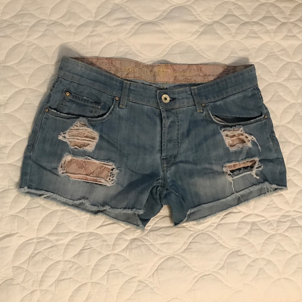 Rich & Skinny Denim Shorts