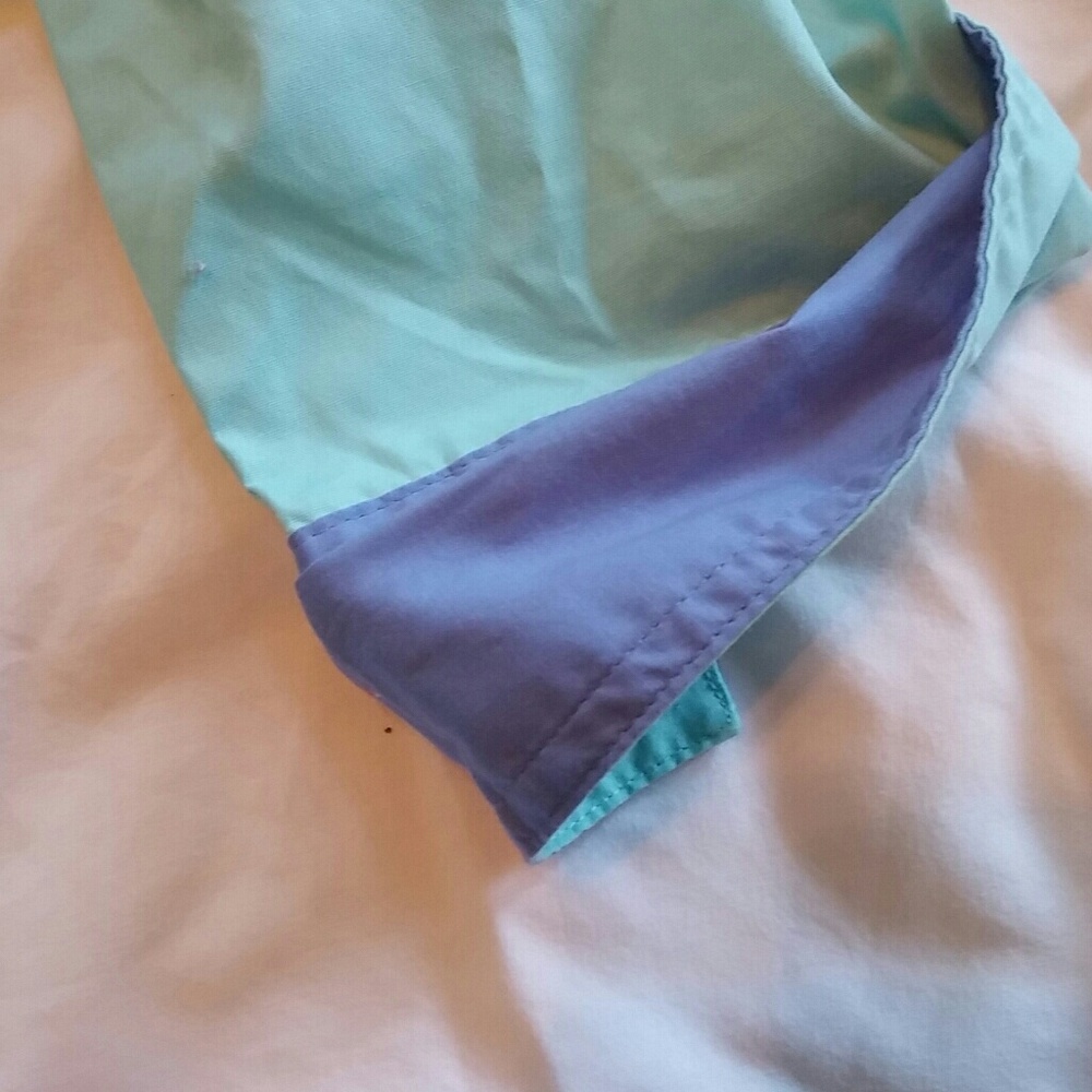 Turquoise Button-Down Blouse - Picture 5 of 5