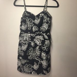 Black and white dress