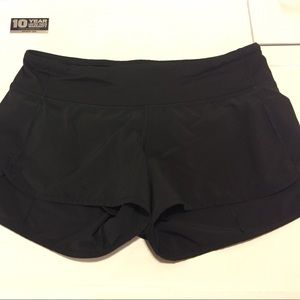 Black Lululemon shorts