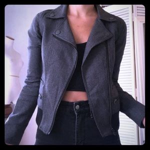 Armani Exchange fitted two-tone jacket