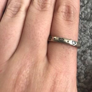 James Avery heart ring