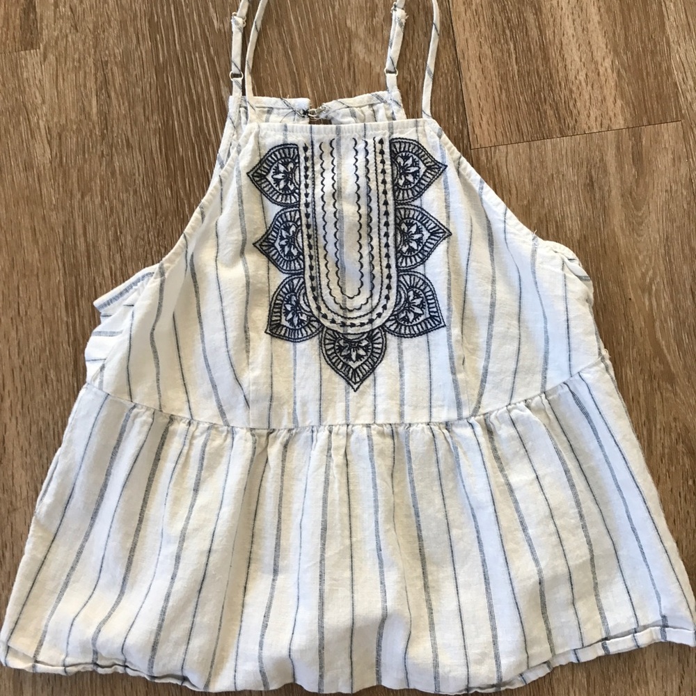 Peplum Style top