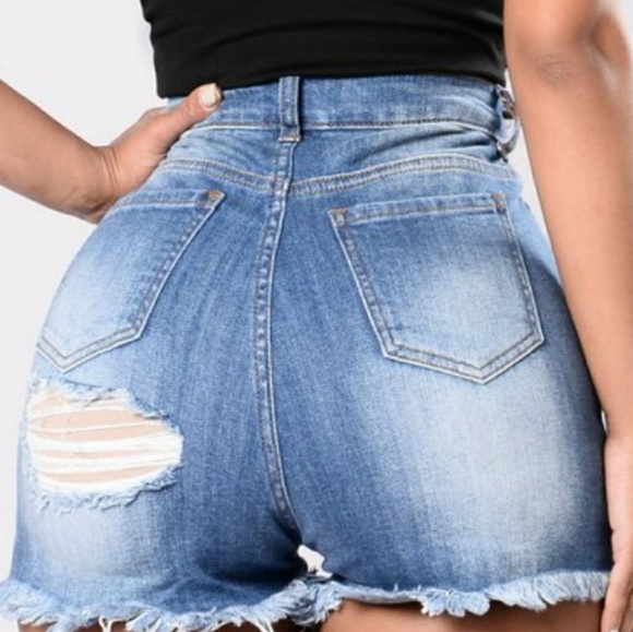 high waisted shorts fashion nova