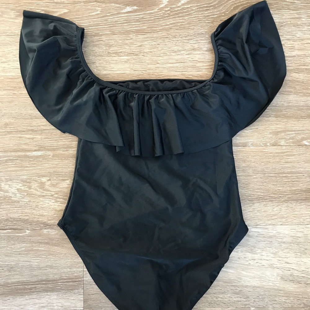 Off the shoulder one piece
