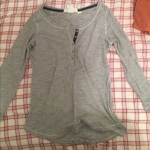 Blue and white stripped shirt