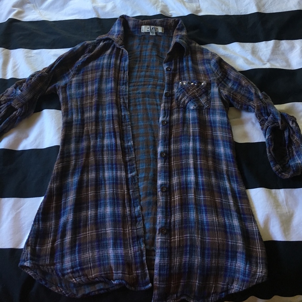 Lei plaid shirt