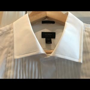 J.Crew Ludlow Tuxedo Shirt, Large