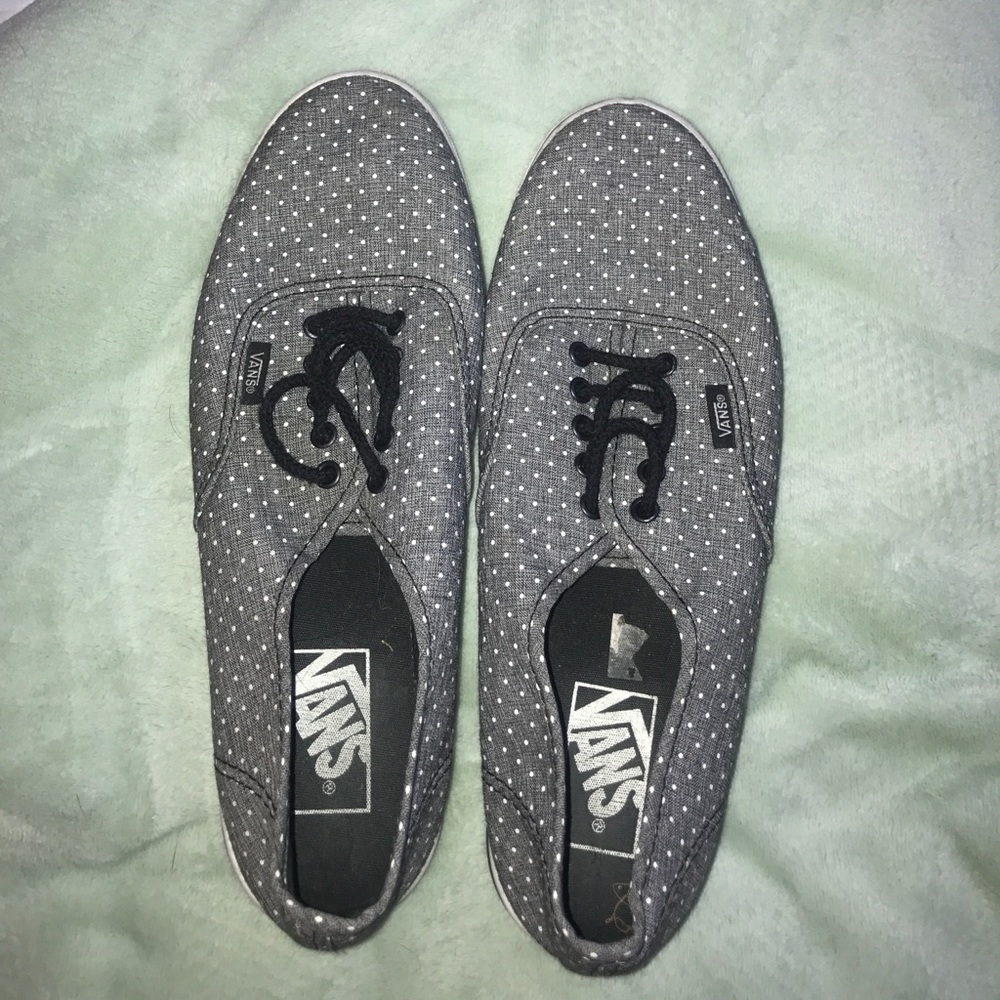 Polka dotted vans