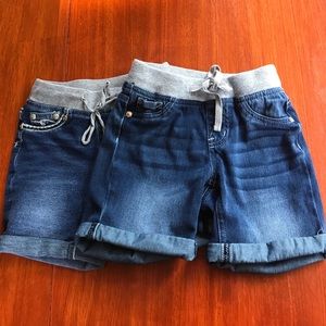 Justice Stretchy Jean Shorts