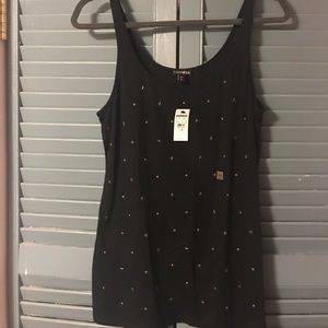 Express studded tank top.