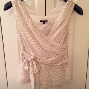 XS Express leopard blouse