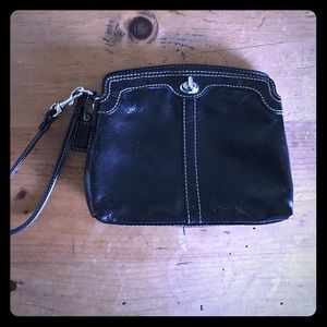 Coach Patent Leather Wristlet