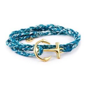 Pura Vida anchor wrap bracelet