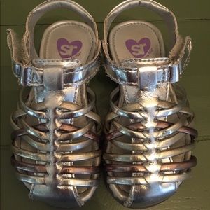 Stride Rite Multi Metallic Sandals