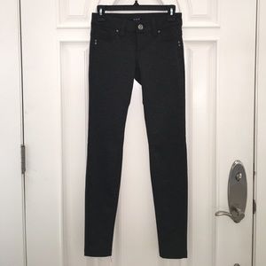Gray stretch jeans