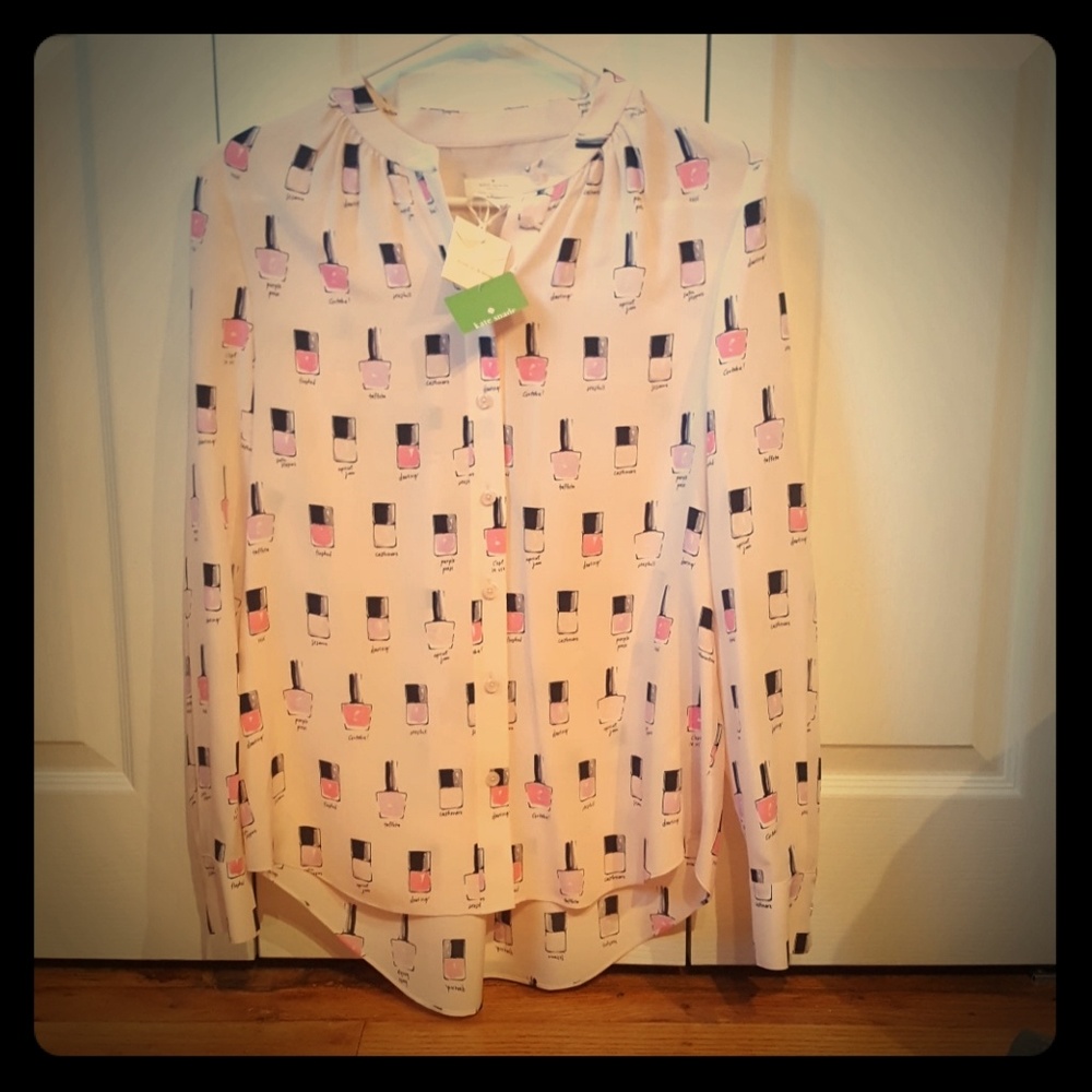 Kate Spade Blouse - never worn, with tags!