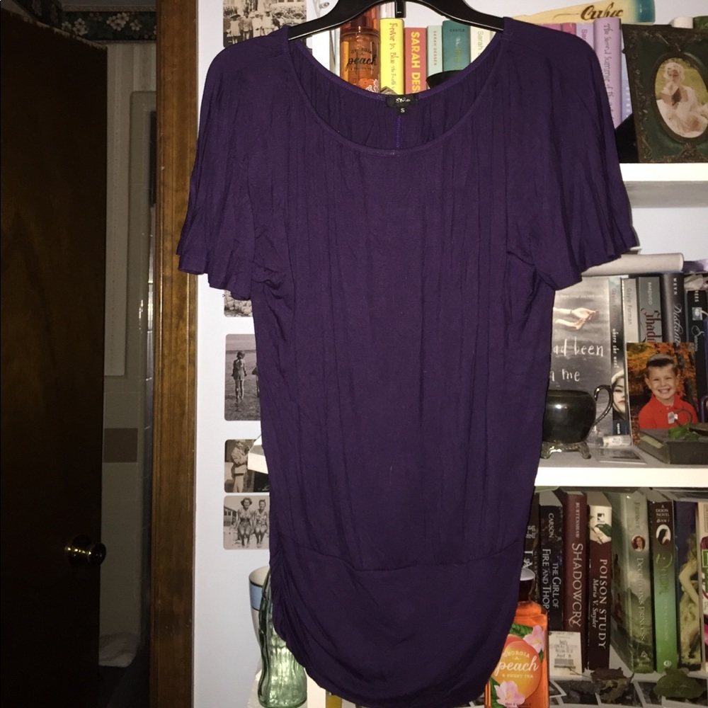 Purple Blouse.