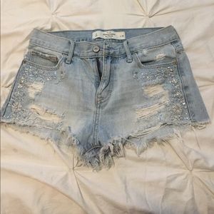 Abercrombie Jean Shorts