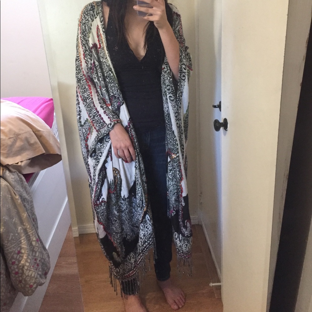 Pretty floral kimono