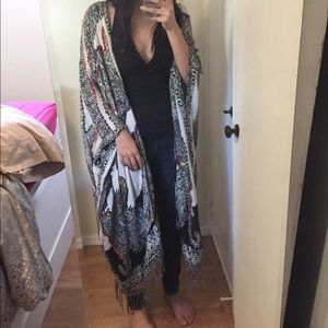Pretty floral kimono