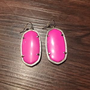 Kendra Scott Hot Pink Danielle Earrings