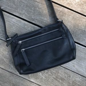 Black Cross-body Purse