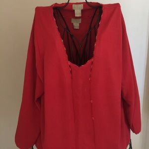 Sweater set purchased from Saks