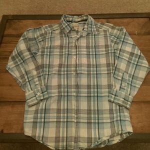 Childrens PlacePlaid button-down shirt
