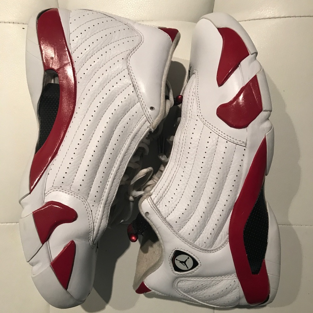 Air Jordan Retro 14s candy cane sz 9.5